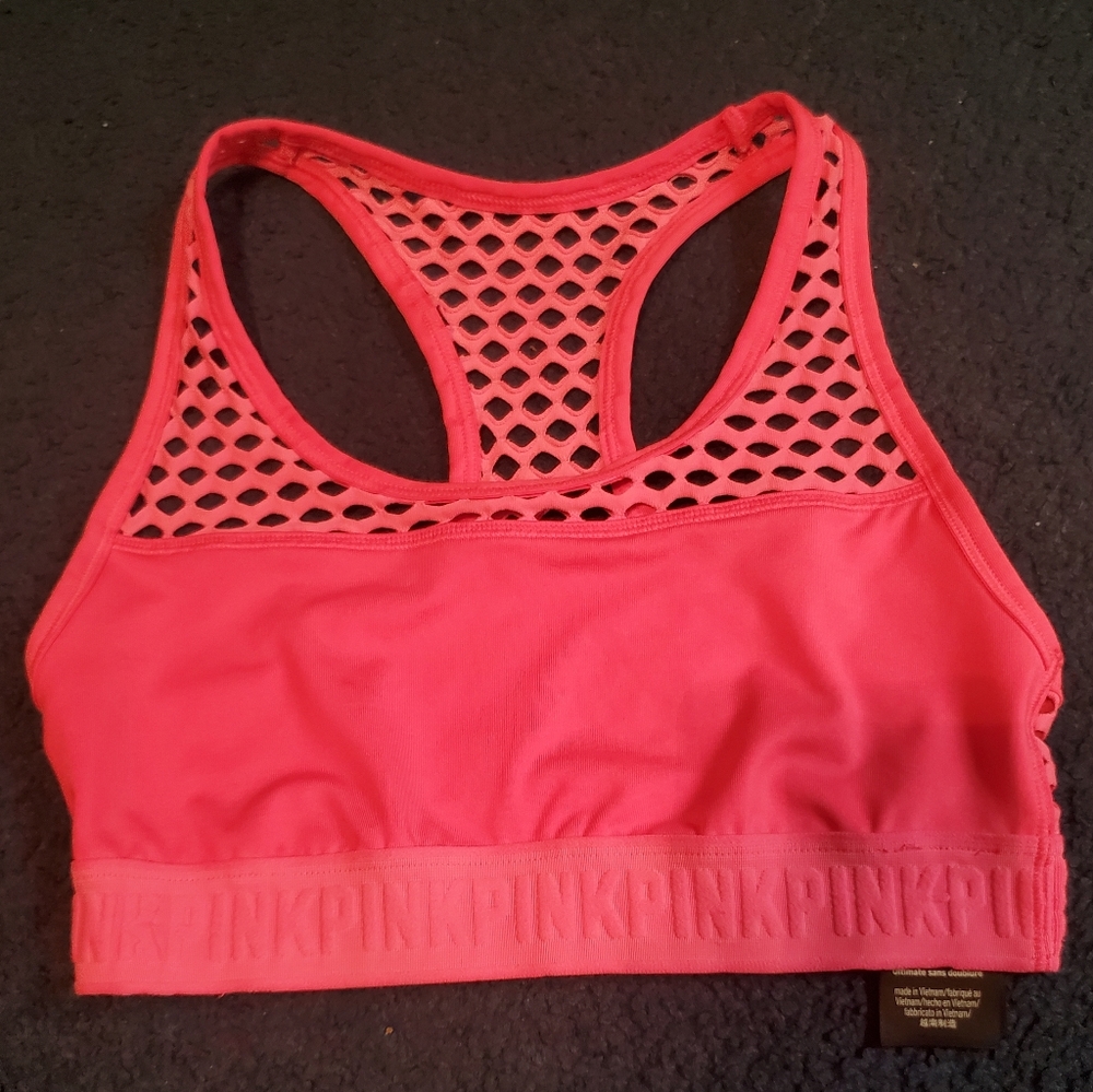 Pink Victoria Secret Sports Bra